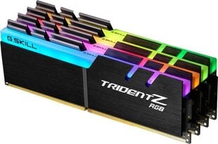 G.Skill Trident Z RGB, 32 ГБ (4x8 ГБ), DDR4, 4000 МГц (F4-4000C18Q-32GTZRB) цена и информация | Объём памяти (RAM) | hansapost.ee