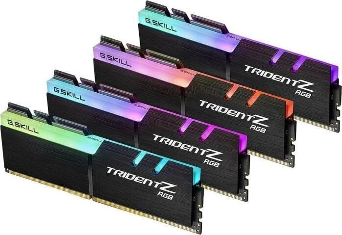 G.Skill Trident Z RGB, 32GB (4x8GB), DDR4, 4000MHz (F4-4000C18Q-32GTZRB) hind ja info | Operatiivmälu | hansapost.ee