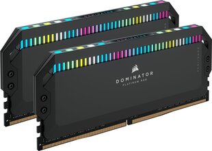 Corsair Dominator Platinum RGB, 32GB (2x16GB), DDR5, 6200MHz (CMT32GX5M2X6200C36) hind ja info | Operatiivmälu | hansapost.ee
