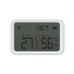 Temperatuuri, niiskuse ja valgusandur Feelspot TDSJ02W WiFi price and information | Thermometers and hygrometers | hansapost.ee