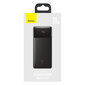 Baseus Bipow 20000mAh 20W Black (Overseas Edition) + USB-A - Micro USB 0.25m Black (PPBD050501) цена и информация | Akupangad | hansapost.ee