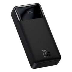 Baseus Bipow 20000mAh 20W Black (Overseas Edition) + USB-A - Micro USB 0.25m Black (PPBD050501) hind ja info | Akupangad | hansapost.ee