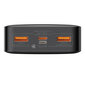 Baseus Bipow 20000mAh 20W Black (Overseas Edition) + USB-A - Micro USB 0.25m Black (PPBD050501) цена и информация | Akupangad | hansapost.ee