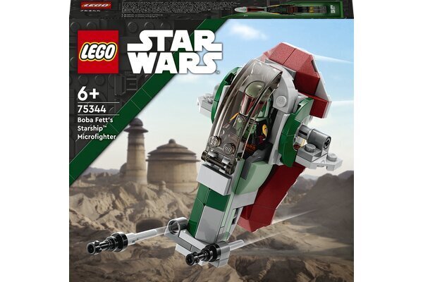 75344 LEGO® Star Wars Boba Fett tähelaeva mikrovõitleja цена и информация | Klotsid ja konstruktorid | hansapost.ee