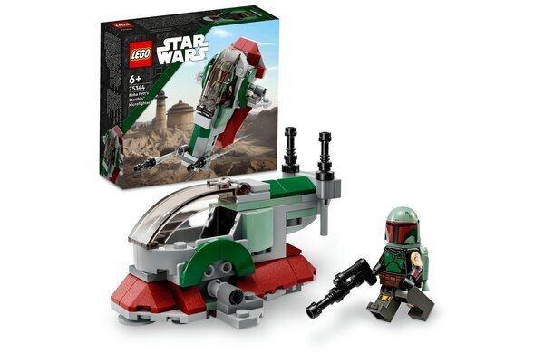 75344 LEGO® Star Wars Boba Fett tähelaeva mikrovõitleja цена и информация | Klotsid ja konstruktorid | hansapost.ee