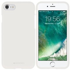 Mercury SOFT tagus Apple iPhone X, valge hind ja info | Telefonide kaitsekaaned ja -ümbrised | hansapost.ee
