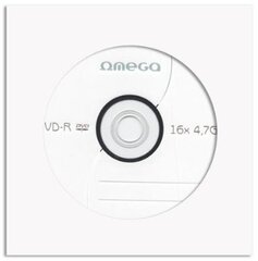 CD-plaat Omega Blank DVD-R 4,7GB, 1 tk hind ja info | Vinüülplaadid, CD, DVD | hansapost.ee