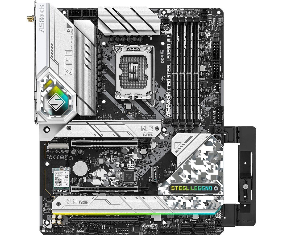 ASRock Z790 Steel Legend WiFi, ATX, LGA1700, DDR5 hind ja info | Emaplaadid | hansapost.ee