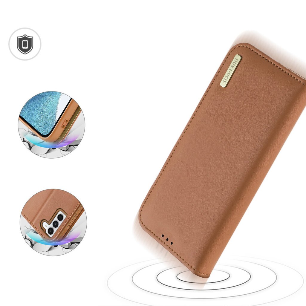 Dux Ducis Hivo case Samsung Galaxy S23 brown hind ja info | Telefonide kaitsekaaned ja -ümbrised | hansapost.ee