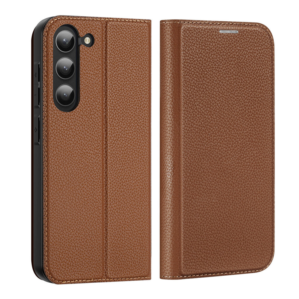 Dux Ducis Skin X2 Samsung Galaxy S23 brown hind ja info | Telefonide kaitsekaaned ja -ümbrised | hansapost.ee