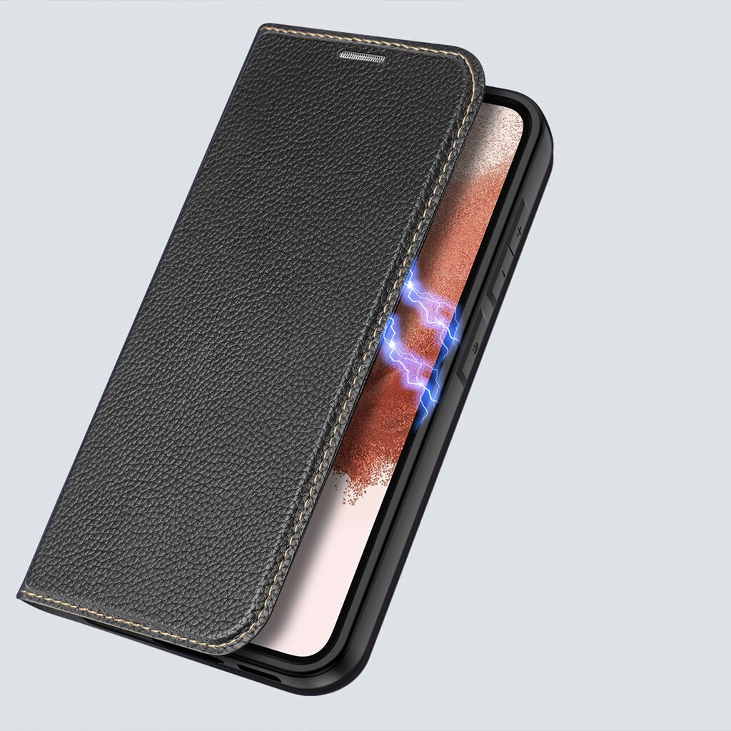Dux Ducis ümbris Samsung Galaxy S23 jaoks, must hind ja info | Telefonide kaitsekaaned ja -ümbrised | hansapost.ee