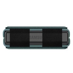 Nillkin Qin Vegan Leather Samsung Galaxy Z Flip 4 dark green hind ja info | Telefonide kaitsekaaned ja -ümbrised | hansapost.ee