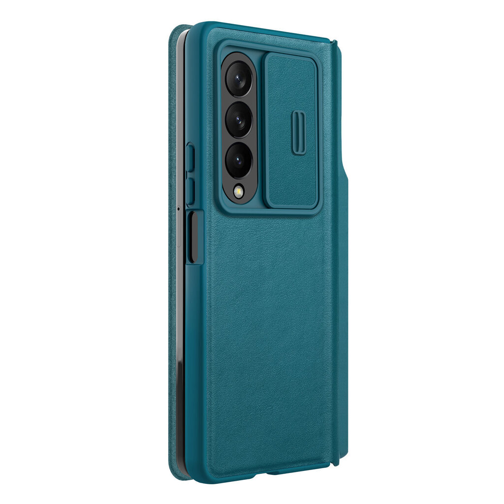 Nillkin Qin Leather Pro Samsung Galaxy Z Fold 4 green hind ja info | Telefonide kaitsekaaned ja -ümbrised | hansapost.ee