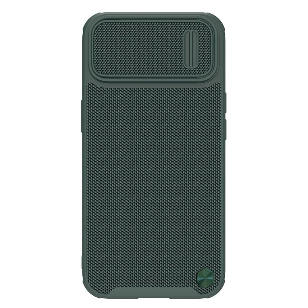 Nillkin Textured iPhone 14 Pro Max dark green цена и информация | Telefonide kaitsekaaned ja -ümbrised | hansapost.ee