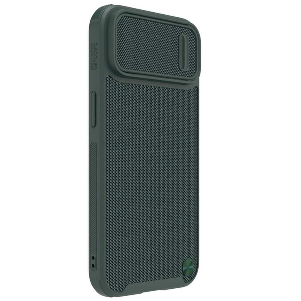 Nillkin Textured iPhone 14 Pro Max dark green цена и информация | Telefonide kaitsekaaned ja -ümbrised | hansapost.ee