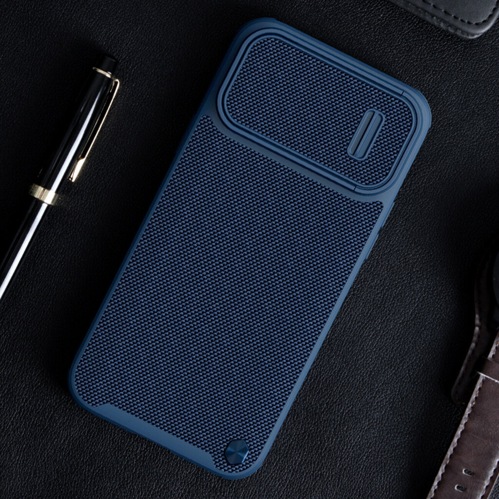 Nillkin Textured iPhone 14 Plus blue цена и информация | Telefonide kaitsekaaned ja -ümbrised | hansapost.ee