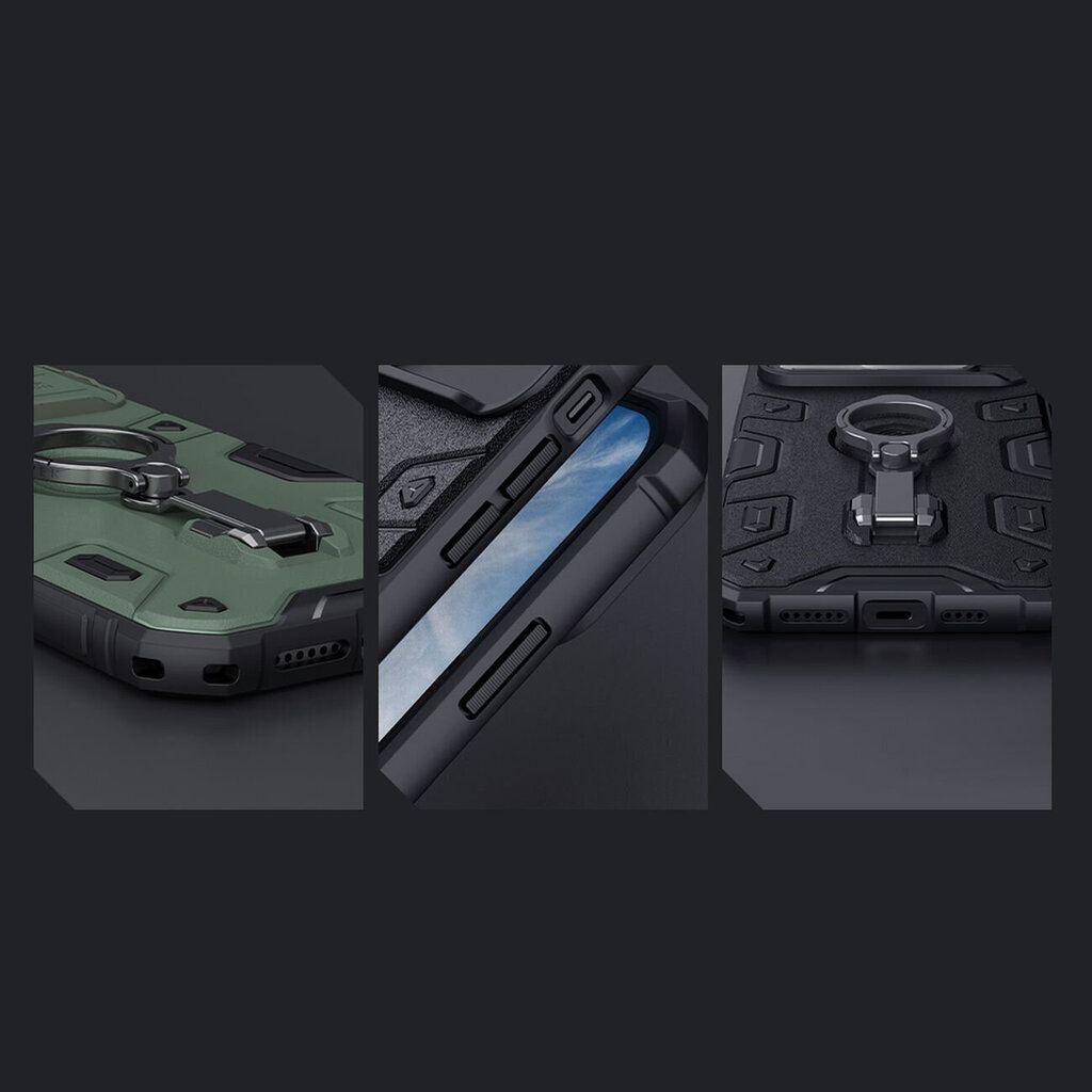 Nillkin CamShield Armor Pro Magnetic iPhone 14 Pro Max Magnetic MagSafe blue hind ja info | Telefonide kaitsekaaned ja -ümbrised | hansapost.ee