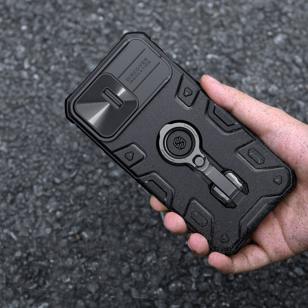 Nillkin CamShield Armor Pro iPhone 14 Pro Blue hind ja info | Telefonide kaitsekaaned ja -ümbrised | hansapost.ee