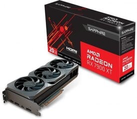Sapphire AMD Radeon RX 7900 XT 20G GDDR6 (21323-01-20G) hind ja info | Videokaardid | hansapost.ee