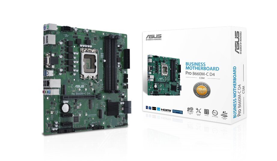 Pro B660M-C-CSM, Micro ATX, LGA1700, DDR5 цена и информация | Emaplaadid | hansapost.ee