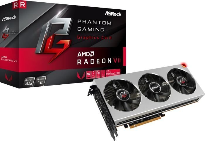 ASRock AMD Phantom Gaming X Radeon VII 16G price and information | Videokaardid | hansapost.ee