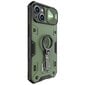 Nillkin CamShield Armor Pro Magnetic Case iPhone 14 Magnetic MagSafe Dark Green hind ja info | Telefonide kaitsekaaned ja -ümbrised | hansapost.ee