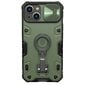 Nillkin CamShield Armor Pro Magnetic Case iPhone 14 Magnetic MagSafe Dark Green hind ja info | Telefonide kaitsekaaned ja -ümbrised | hansapost.ee