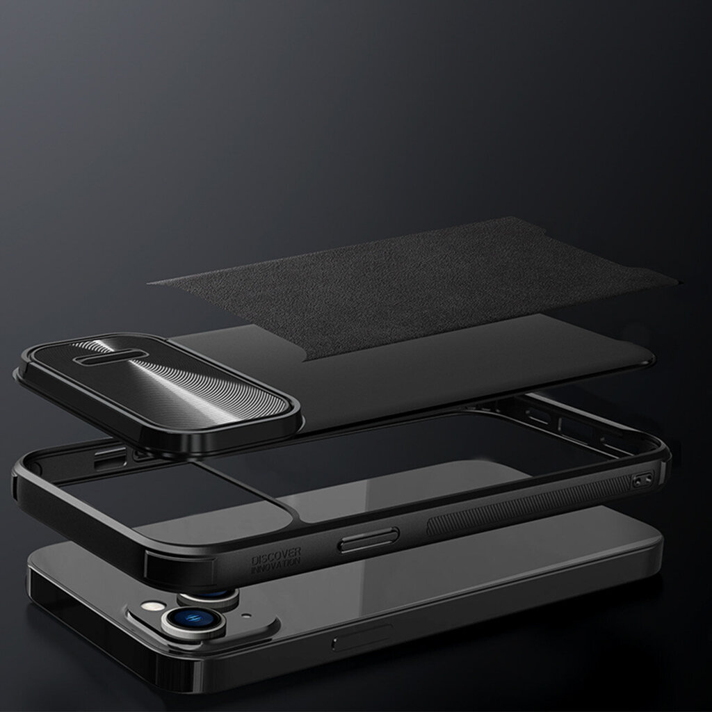 Nillkin CamShield iPhone 14 Plus black цена и информация | Telefonide kaitsekaaned ja -ümbrised | hansapost.ee
