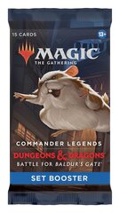 Kaardimäng Magic The Gathering Commander Legends: Battle for Baldur’s Gate Set Booster hind ja info | Lauamängud ja mõistatused perele | hansapost.ee