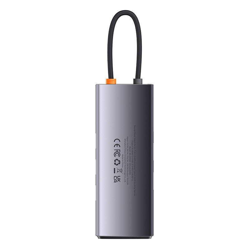 Hub 7in1 Baseus Metal Gleam Series, USB-C to 3x USB 3.0 + HDMI + USB-C PD + VGA + Ethernet RJ45 цена и информация | USB adapterid ja jagajad | hansapost.ee