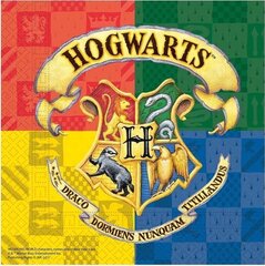 Harry Potter Hogwarts Houses salvrätikud 20 tk, 33 x 33 cm hind ja info | Lauakatted, laudlinad ja servjetid | hansapost.ee