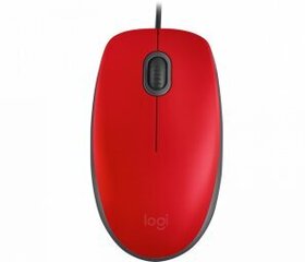 Pele Logitech M110 Silent Red hind ja info | Arvutihiired | hansapost.ee