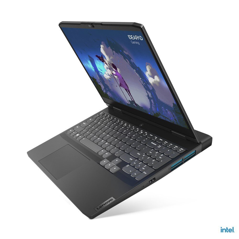 Lenovo IdeaPad Gaming 3 15IAH7 i5-12450H 15.6" FHD IPS 250nits AG 16GB DDR4 3200 SSD512 GeForce RTX 3050 4GB Win11 Onyx Grey цена и информация | Sülearvutid | hansapost.ee