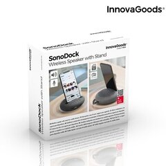 Беспроводной динамик с подставкой для мобильных устройств Sonodock InnovaGoods цена и информация | Аудиоколонки | hansapost.ee