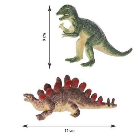 Dinosauruse kujukeste komplekt, 12 tk цена и информация | Mänguasjad poistele | hansapost.ee