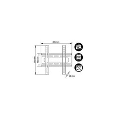 Engel AC0558E 14"-42" hind ja info | Teleri seinakinnitused ja hoidjad | hansapost.ee