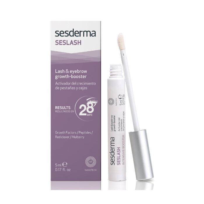 Sesderma Seslash Lash and Eyebrow Activating Serum Intensiivhooldusseerum ripsmetele ja kulmudele 5ml цена и информация | Lauvärvid, ripsmetušid ja silmapliiatsid | hansapost.ee