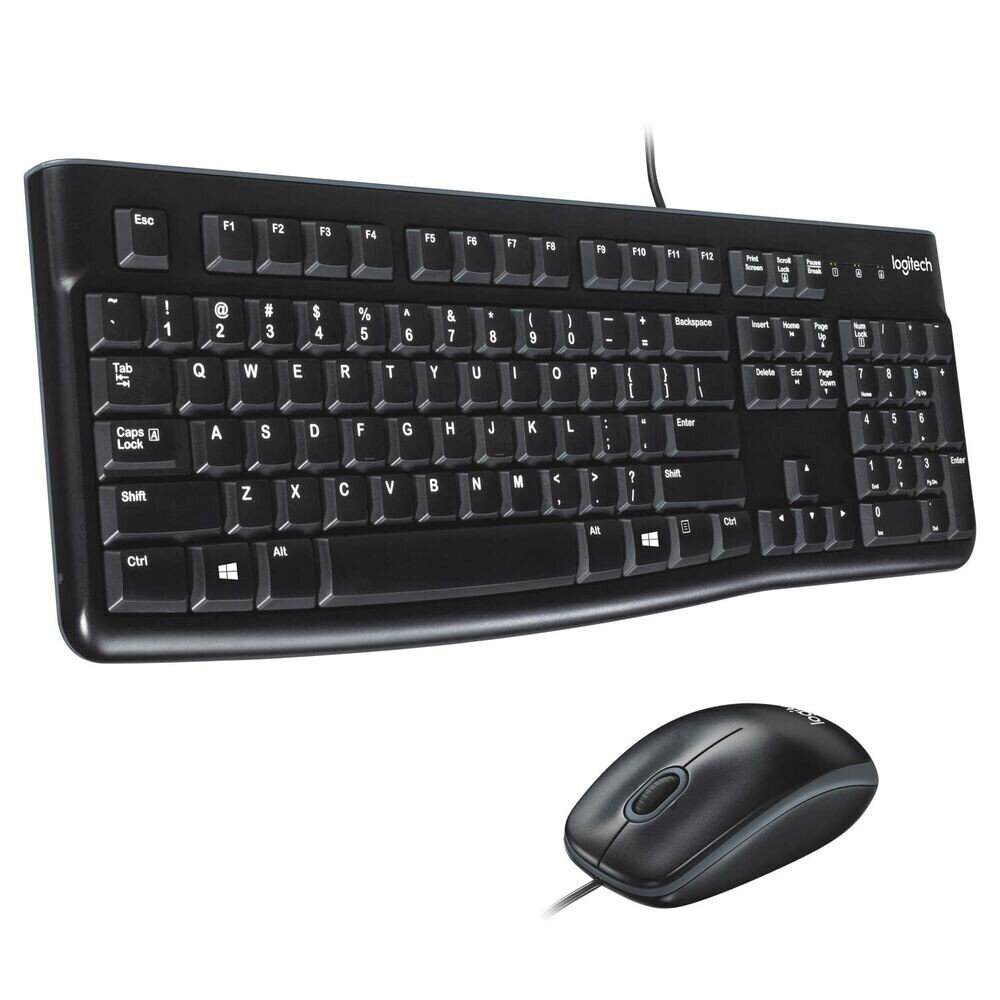 Logitech MK120 hind ja info | Klaviatuurid | hansapost.ee