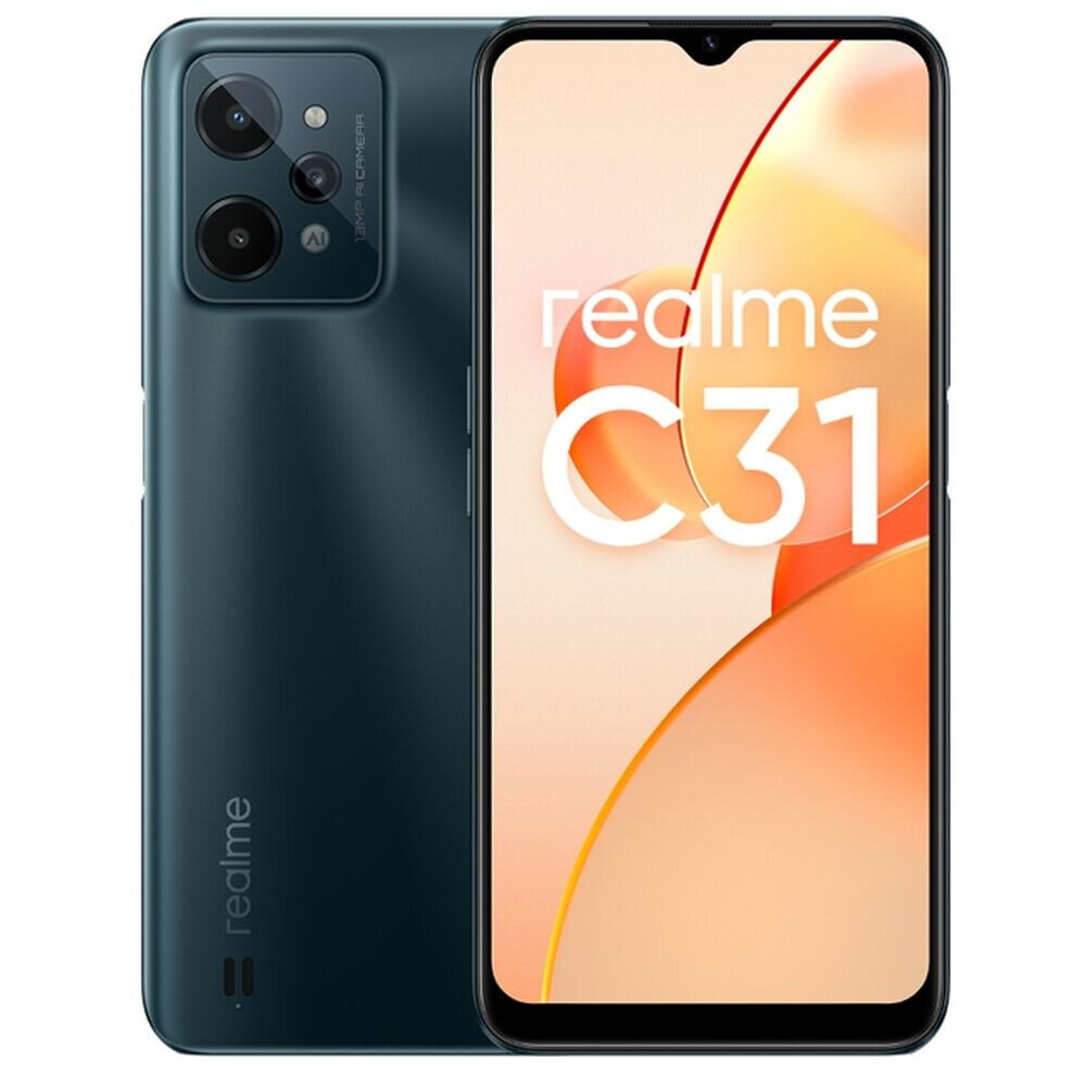 Realme C31 4/64GB Dual SIM Green цена и информация | Telefonid | hansapost.ee