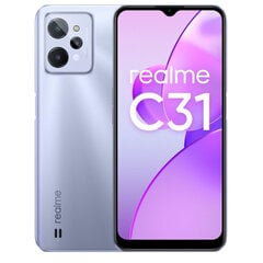 Realme C31 6,5" 4 GB RAM 64 GB Purple цена и информация | Мобильные телефоны | hansapost.ee