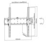 Seinakinnitus LED/LCD/Plasma TV 32-55" цена и информация | Teleri seinakinnitused ja hoidjad | hansapost.ee