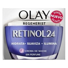 Niisutav kreem Regenerist Retinol24 Olay (50 ml) цена и информация | Кремы для лица | hansapost.ee
