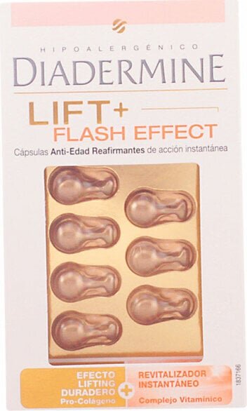 Vananemisvastased kapslid Diadermine Lift + Flash Efect (7 uds) цена и информация | Näokreemid | hansapost.ee