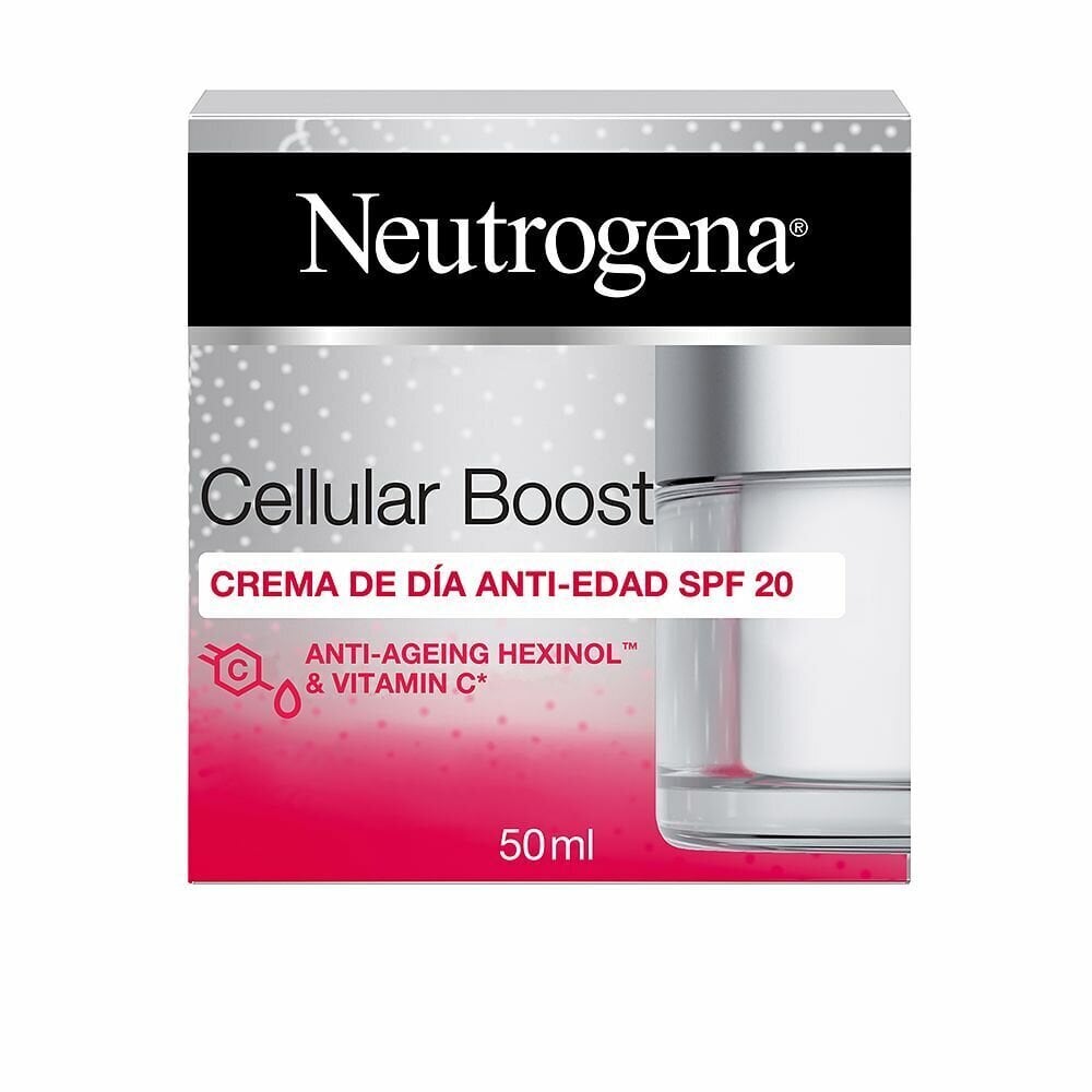 Kortsudevastane päevakreem Neutrogena Cellular Boost Spf 20 (50 ml) цена и информация | Näokreemid | hansapost.ee