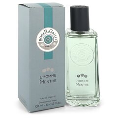 Meeste parfüüm L'Homme Menthe Roger & Gallet EDT (100 ml) (100 ml) hind ja info | Parfüümid meestele | hansapost.ee