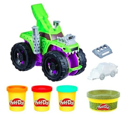 Hasbro Play-Doh Wheels Monster Truck цена и информация | Arendavad laste mänguasjad | hansapost.ee