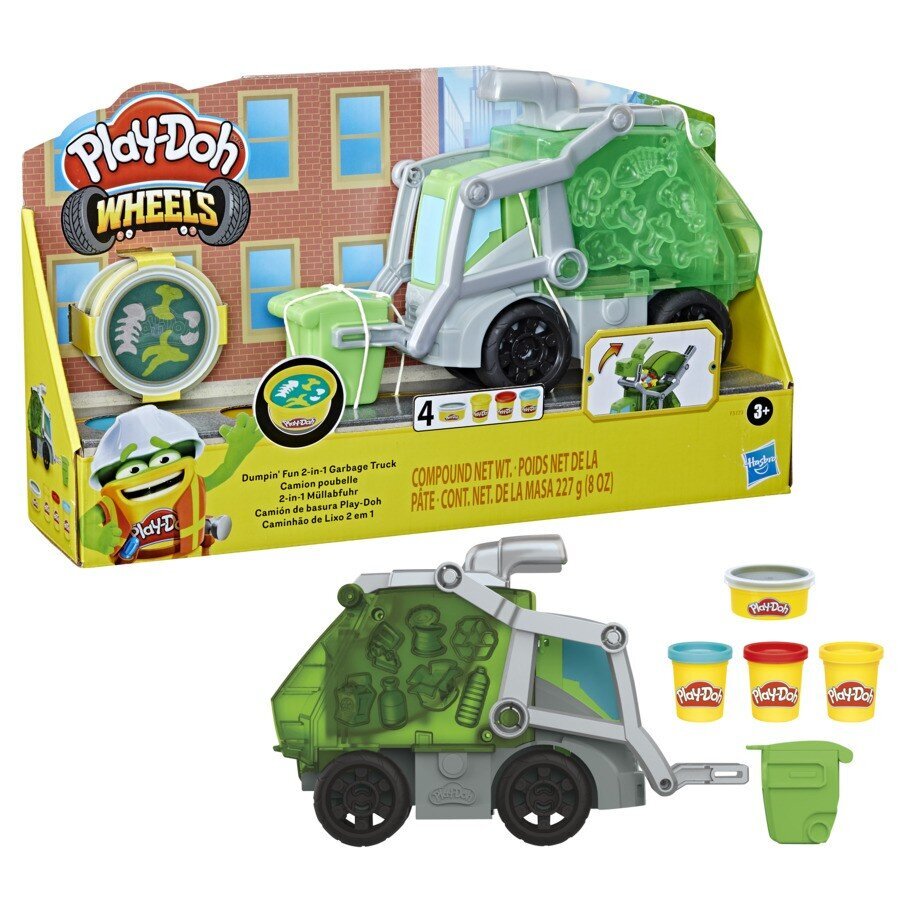 Hasbro PlayDoh prügiauto komplekt hind ja info | Arendavad laste mänguasjad | hansapost.ee