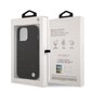 BMW Leather Hot Stamp Case for iPhone 14 Pro Max Black цена и информация | Telefonide kaitsekaaned ja -ümbrised | hansapost.ee