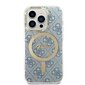Guess 4G MagSafe Compatible Case + Wireless Charger for iPhone 14 Pro Blue цена и информация | Telefonide kaitsekaaned ja -ümbrised | hansapost.ee