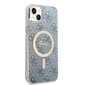 Guess 4G MagSafe Compatible Case + Wireless Charger for iPhone 14 Plus Blue hind ja info | Telefonide kaitsekaaned ja -ümbrised | hansapost.ee